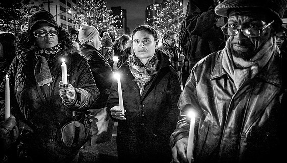 Silent Candlelight Vigil for Justice 12-21-14