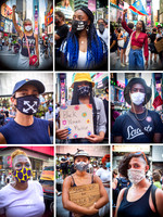 Mask Study - March for Black Womxn Edition