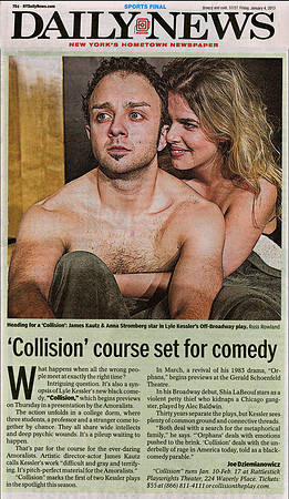 "Collision" NY Daily News