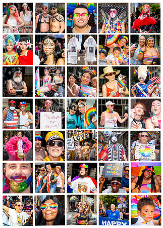 Some NYC Pride Faces, 2026