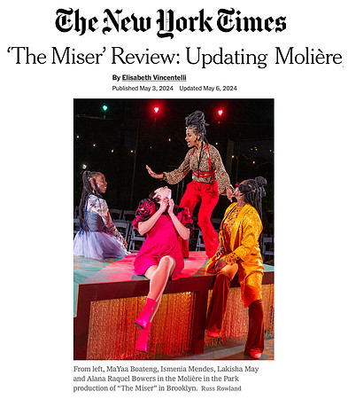 The Miser - Moliere In The Park