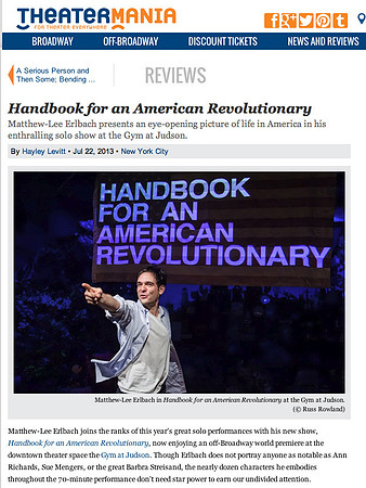 "Handbook for an American Revolutionary"