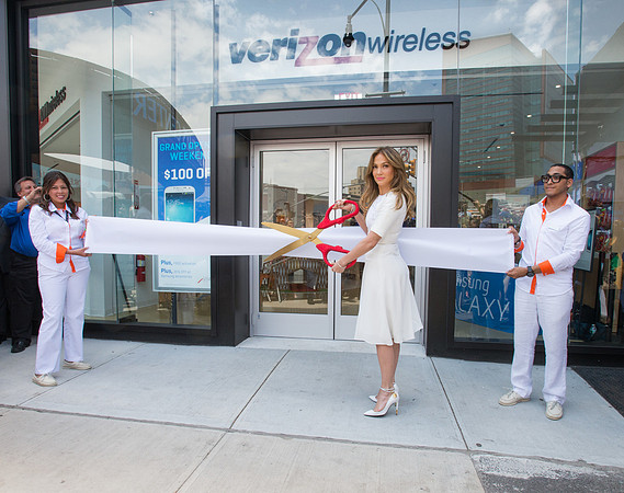 Jennifer Lopez at Verizon Opening