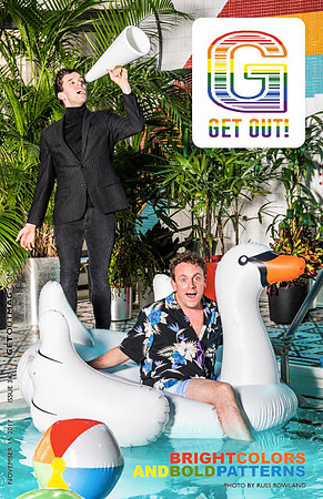 Drew Droege and Michael Urie