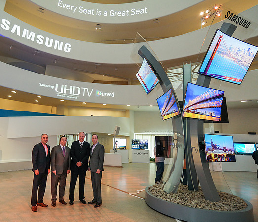 Samsung Curve TV Launch