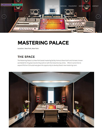 The Mastering Palace/Pilchner Schoustal